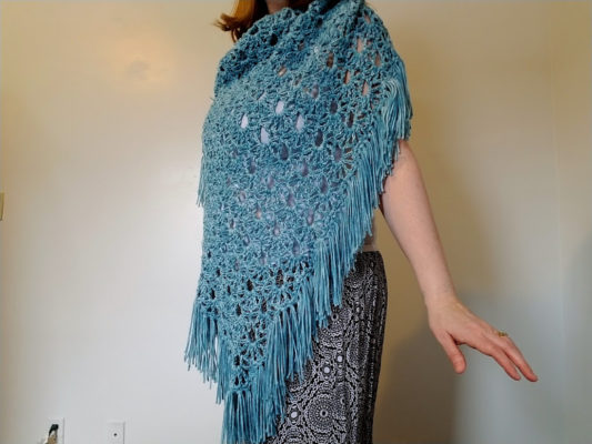 April Showers Shawl - Free Crochet Pattern - Highland Hickory Designs