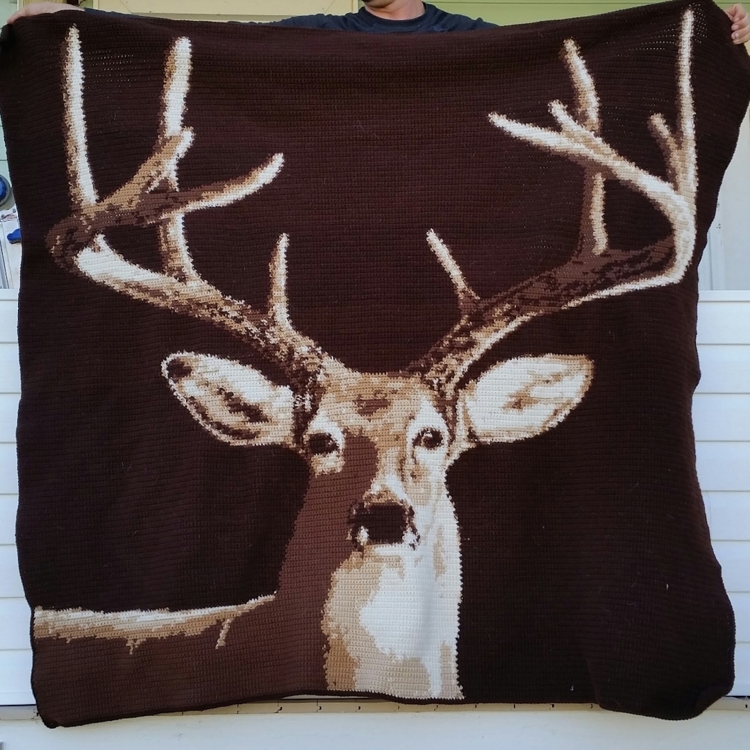 Realistic Deer Graph Highland Hickory Designs